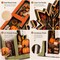 Citrus; Fall Decorations for Home 2026, 3D Wooden Harvest Sign with Pumpkins, Maple Leaves & Sunflowers, Rustic Thanksgiving Tabletop Decor, Farmhouse Autumn Shelf & Mantel Decoration; Category:Fall Tabletop Decor; Image:5